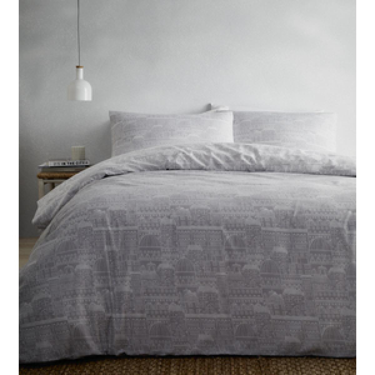 Old Town Duvet And Pillowcase Set - Blue / Superking – image 2