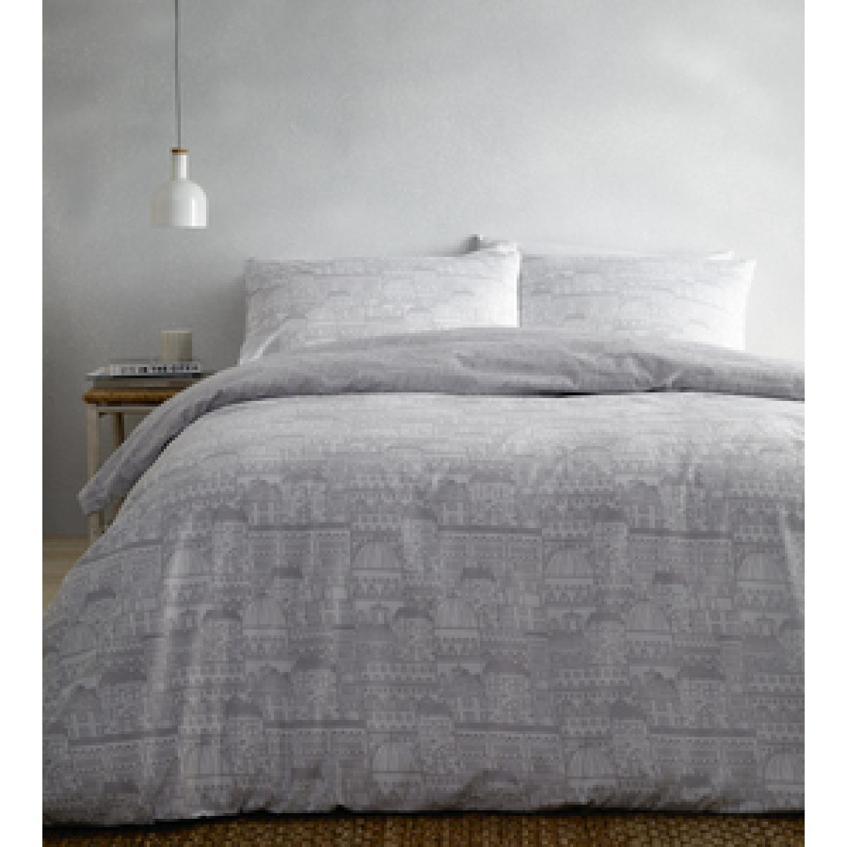 Old Town Duvet And Pillowcase Set - Blue / Superking – image 3