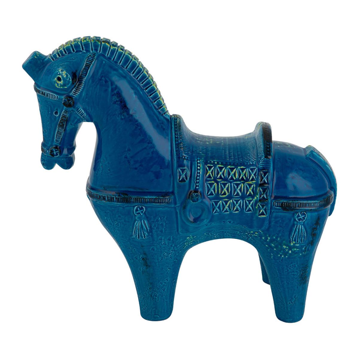 Bitossi - Rimini Blu Horse Figure - Large - Blue – image 3