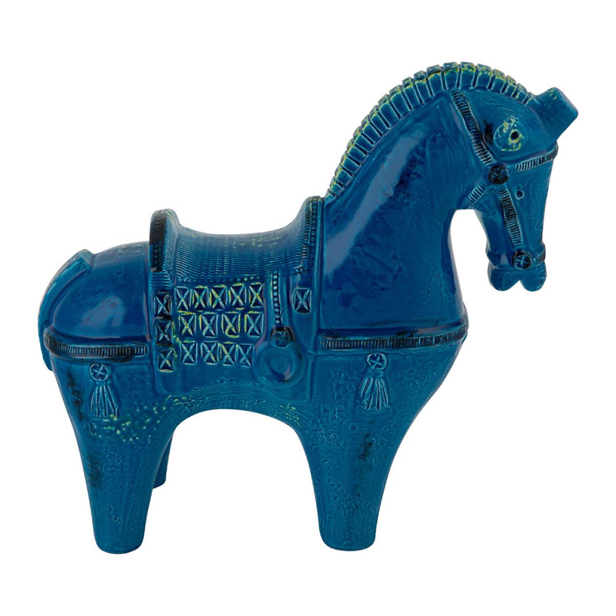 Bitossi - Rimini Blu Horse Figure - Large - Blue – image 5