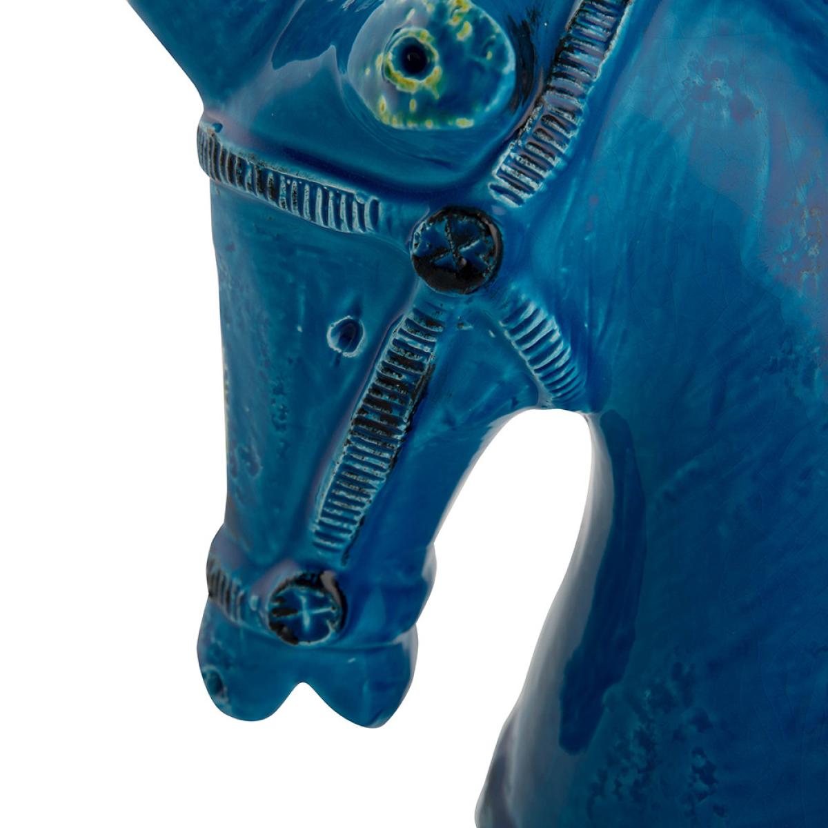 Bitossi - Rimini Blu Horse Figure - Large - Blue – image 8