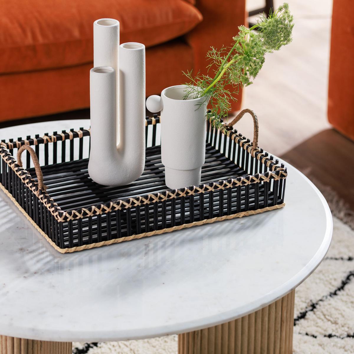 Black Rattan Trays | Barker & Stonehouse – image 2