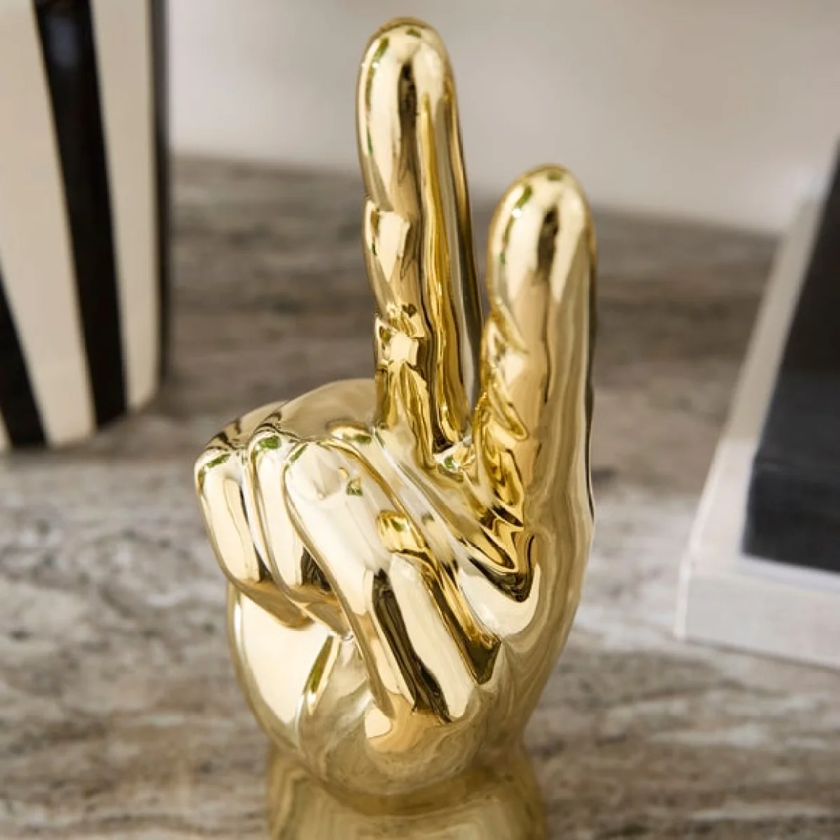 Peace Hand Ornament – image 2