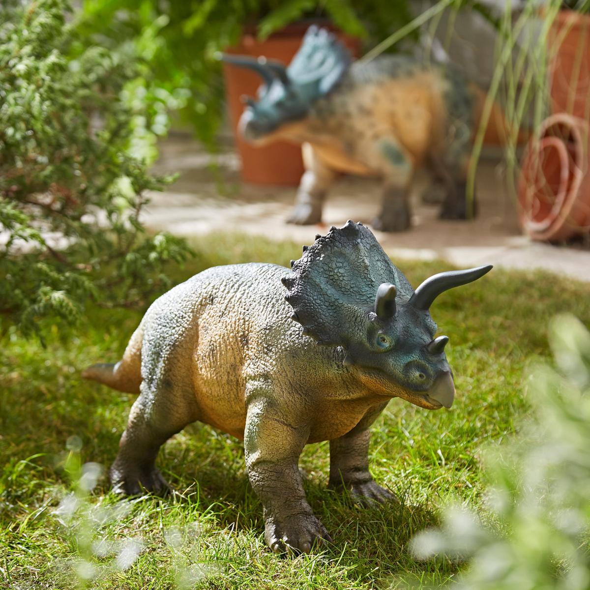 Triceratops Dinosaur Ornament MultiColoured – image 1