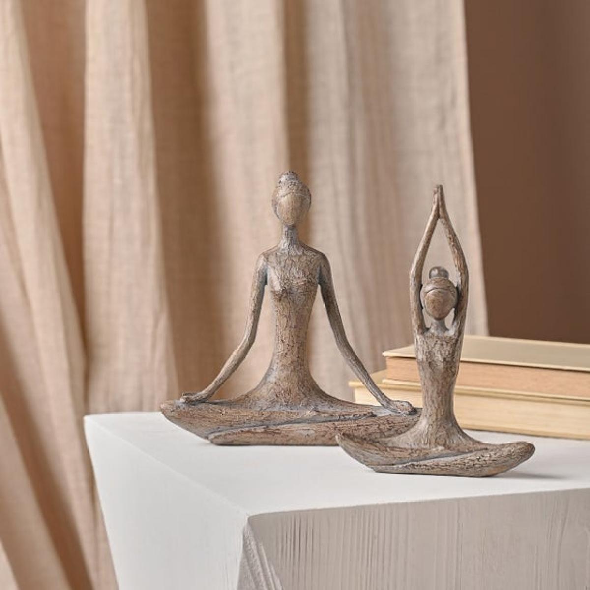 Serenity Yoga Abstract Lotus Pose Ornament – image 5