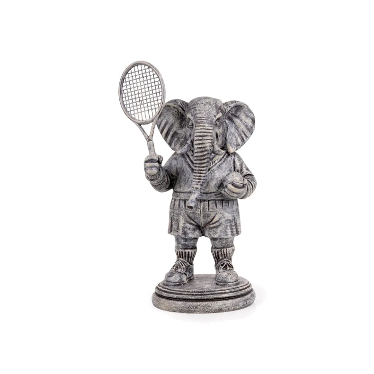Nige the Sporty Elephant Resin Ornament – image 1