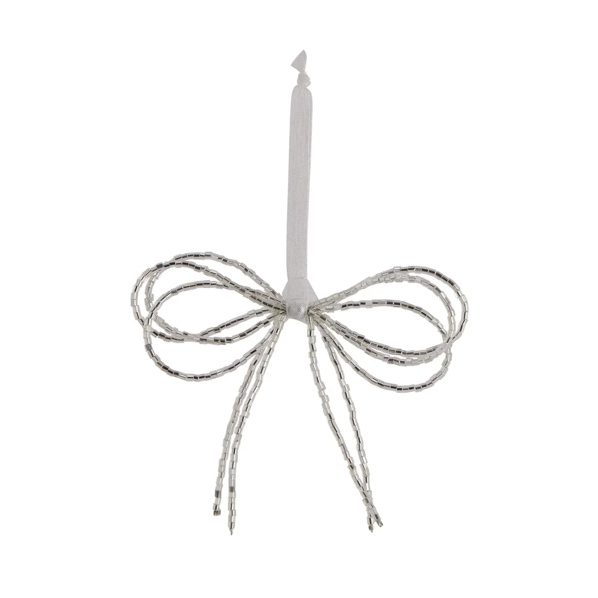 Bayswood Beaded Bow Hanging Decoration – image 2
