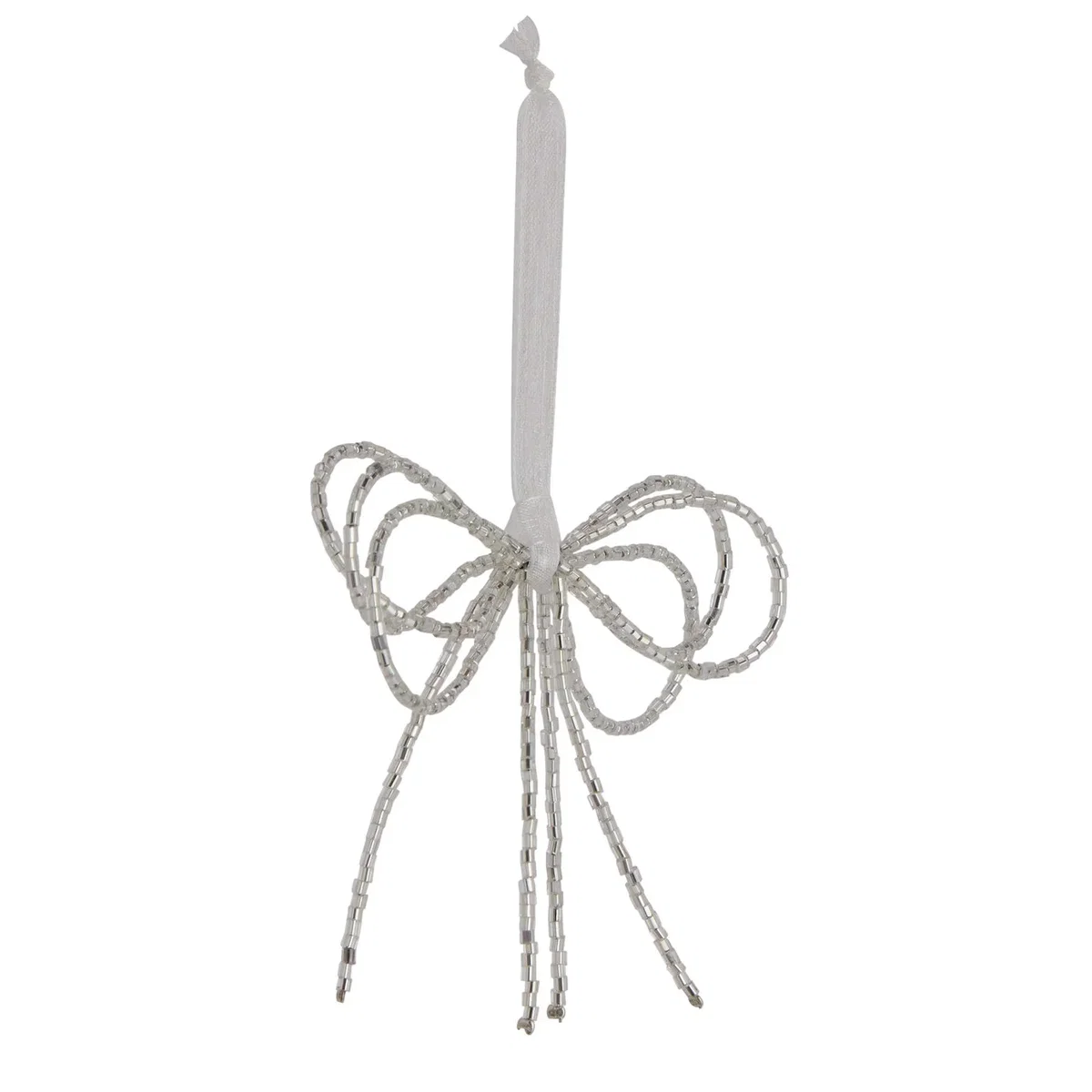 Bayswood Beaded Bow Hanging Decoration – image 3