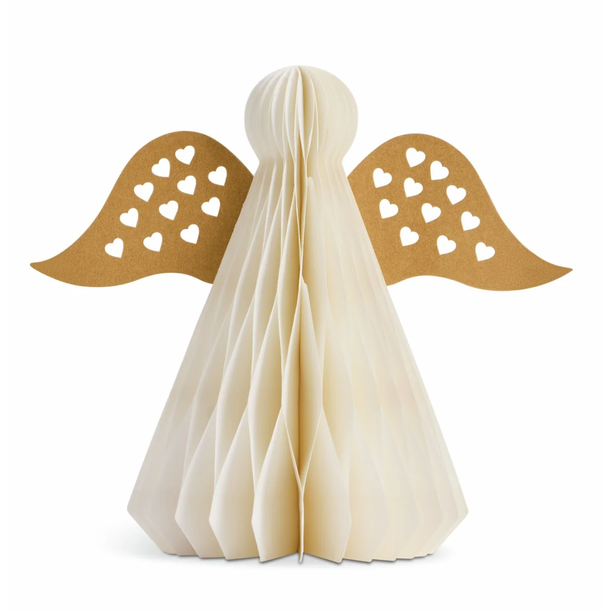 Habitat Handcrafted Paper Angel Christmas Decoration – image 2