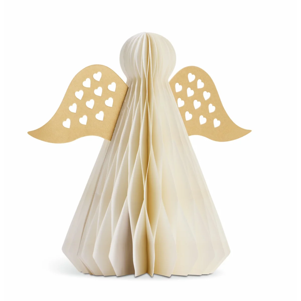 Habitat Handcrafted Paper Angel Christmas Decoration – image 3