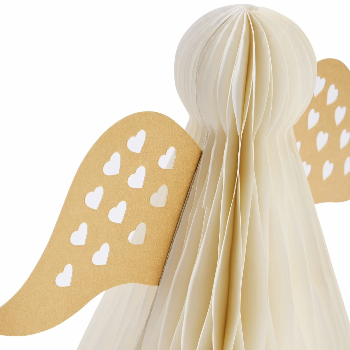 Habitat Handcrafted Paper Angel Christmas Decoration – image 4