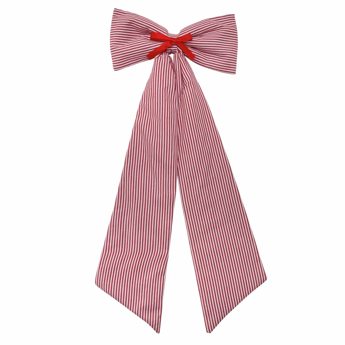 Habitat Extra Large Striped Bow Christmas Decoration – image 3