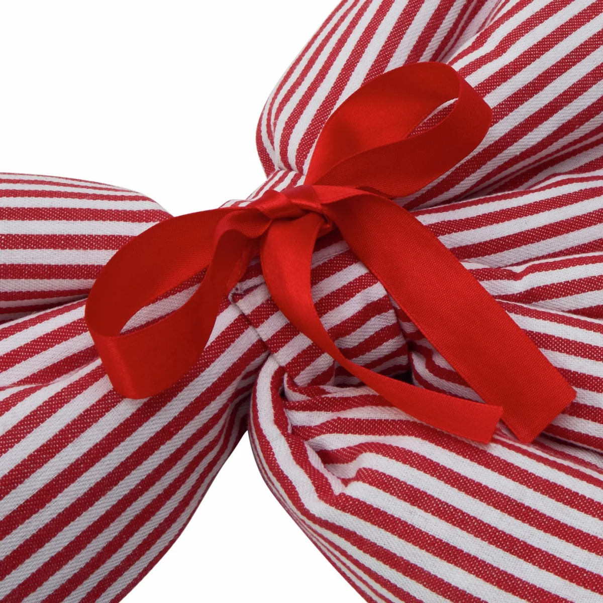 Habitat Extra Large Striped Bow Christmas Decoration – image 4