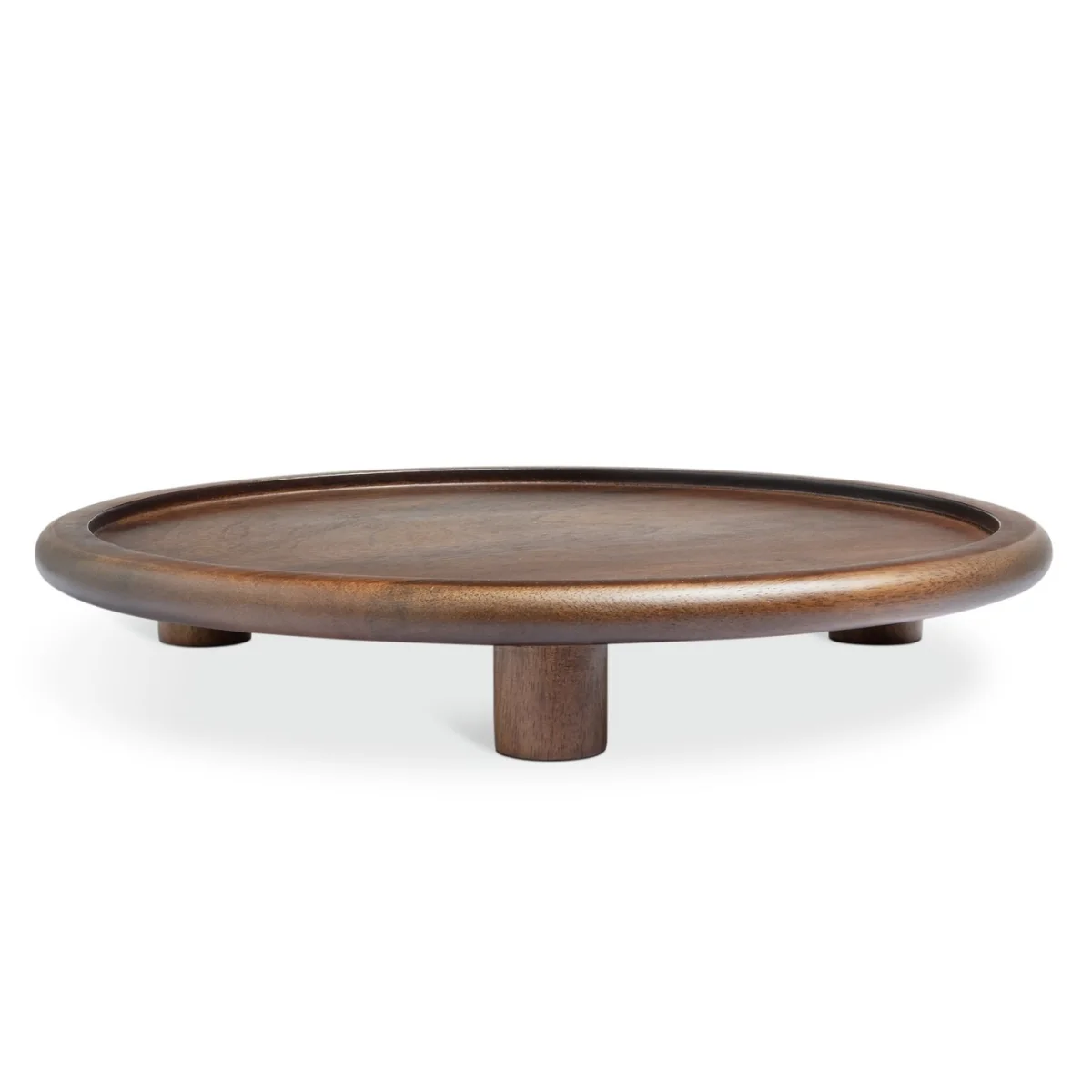 Habitat Dark Mango Wood Pedestal – image 2