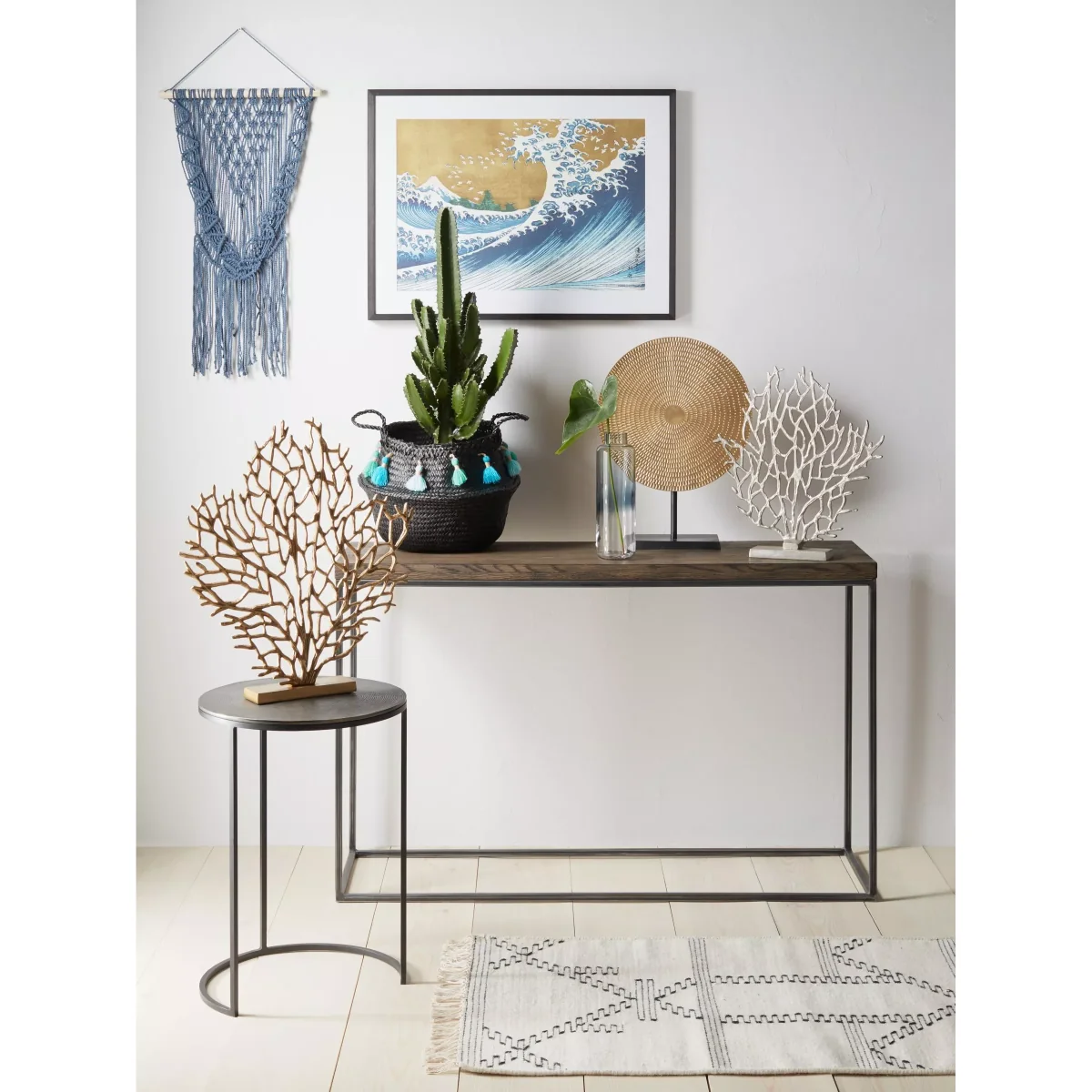 John Lewis & Partners Small Coral Sculpture, H43cm, Silver – image 5