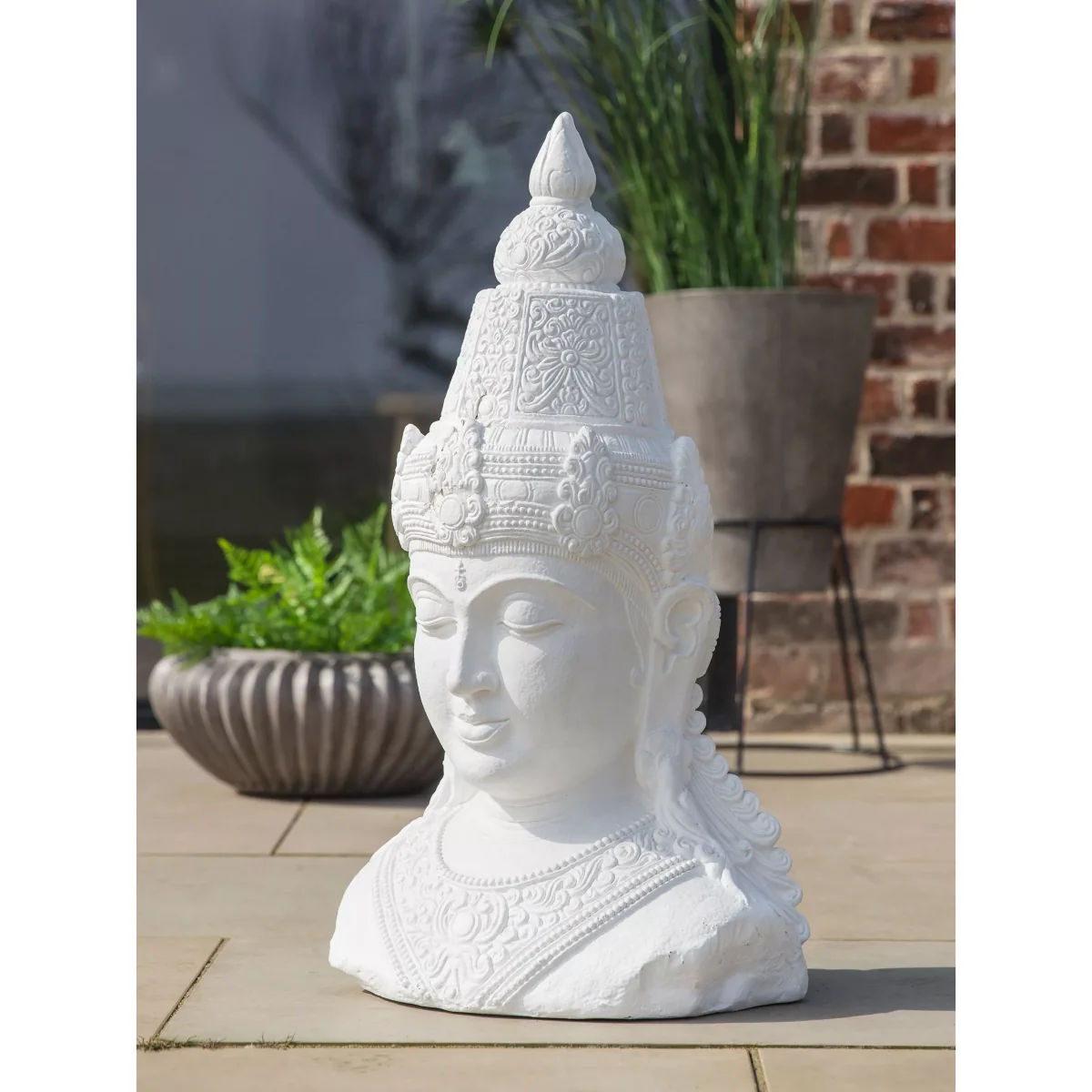 John Lewis & Partners Buddha Garden Sculpture, H75cm – image 7