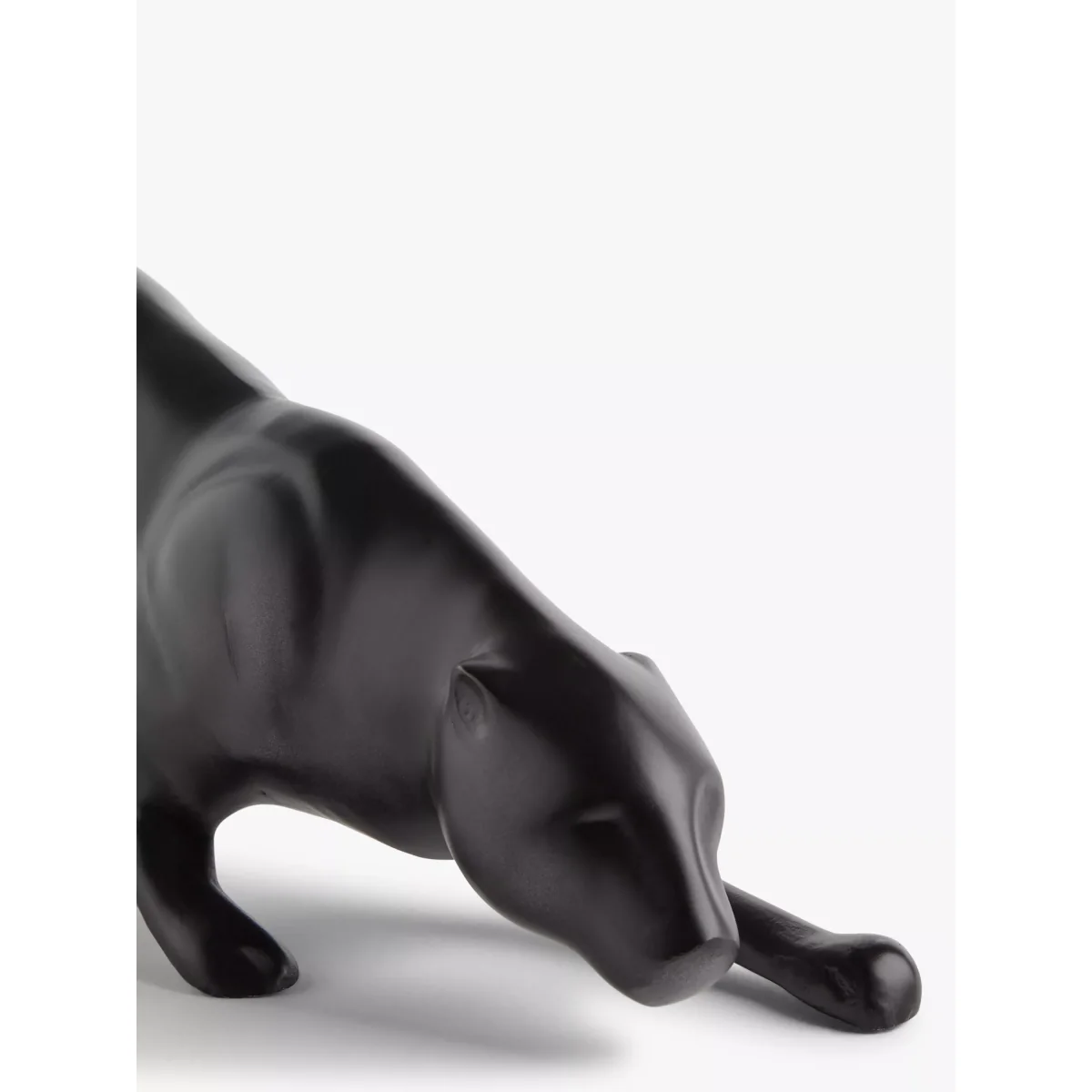 John Lewis & Partners Panther Sculpture, Black, L69cm – image 3