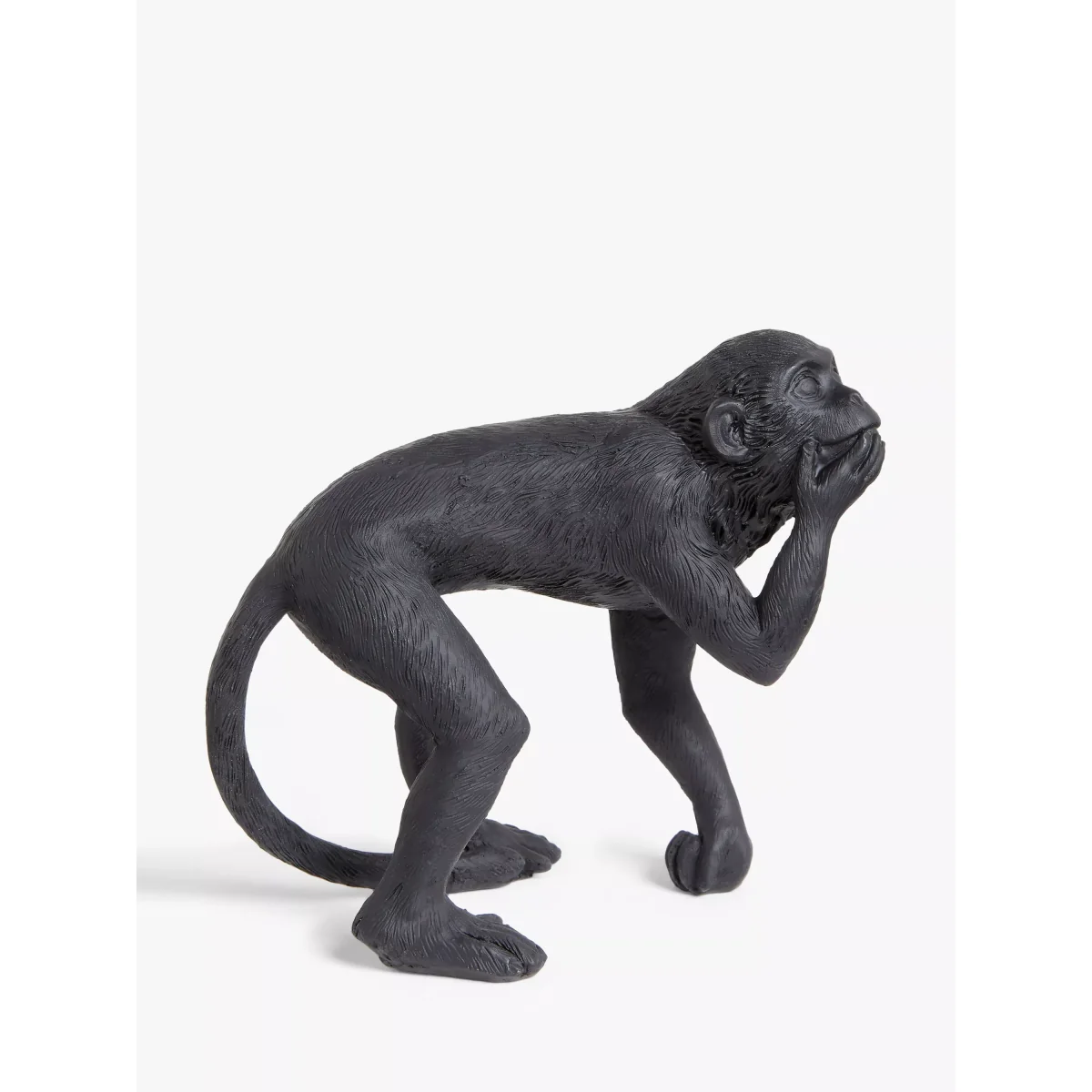 John Lewis & Partners Small Monkey Sculpture, Black – image 2