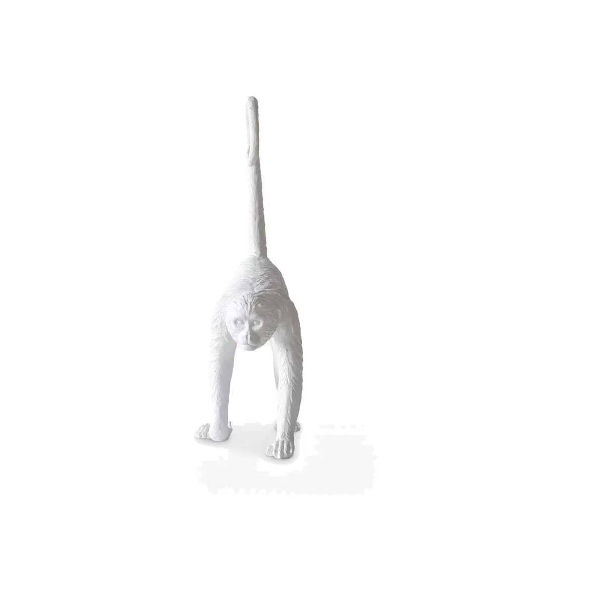 John Lewis & Partners Curious Monkey Garden Sculpture, H25cm – image 1