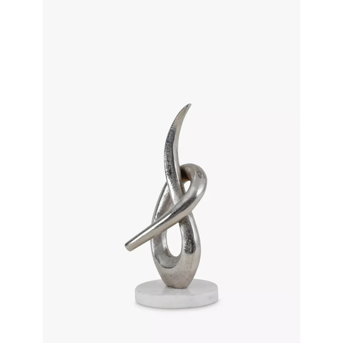 Libra Make A Wish Abstract Metal Sculpture, H25cm, Silver – image 2