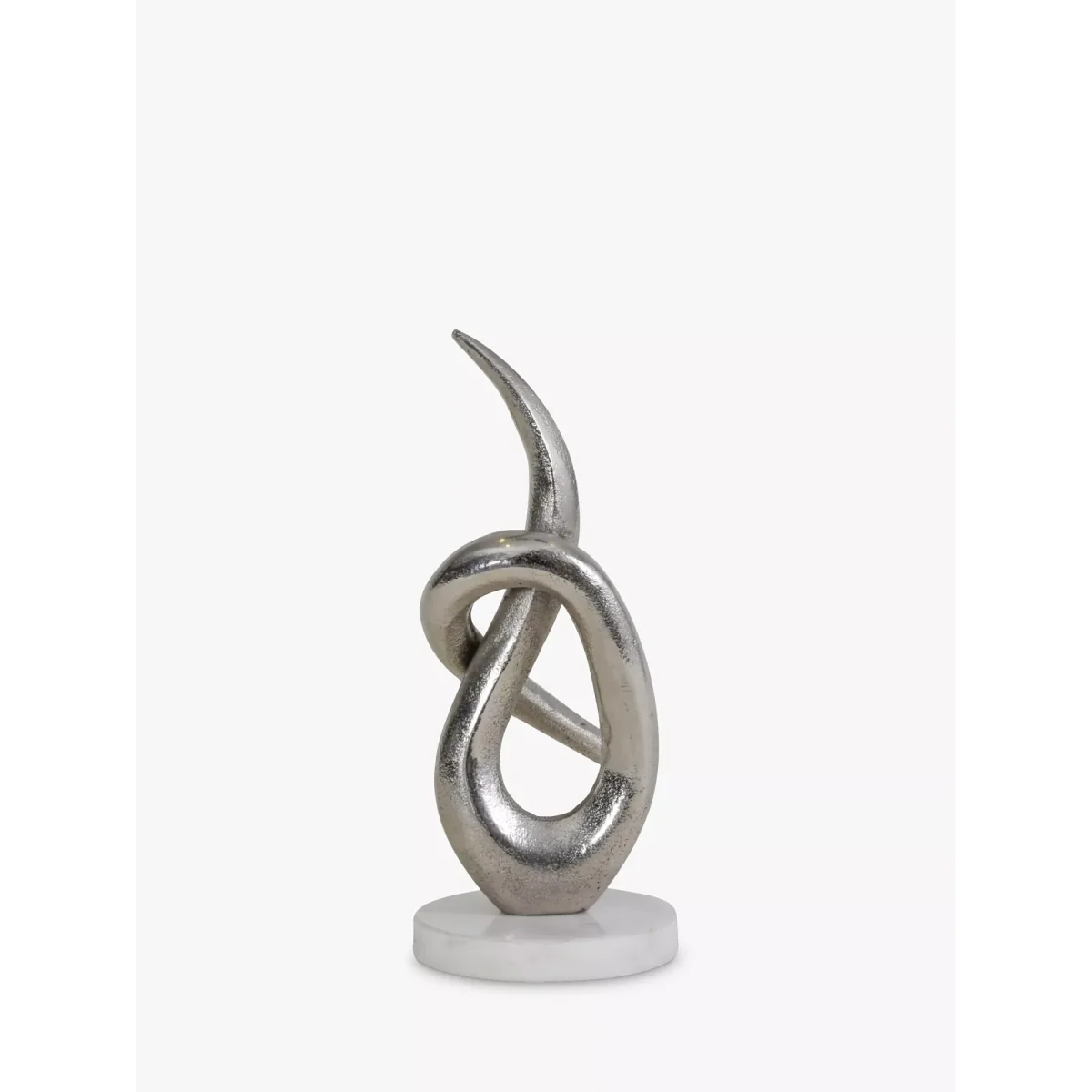 Libra Make A Wish Abstract Metal Sculpture, H25cm, Silver – image 3