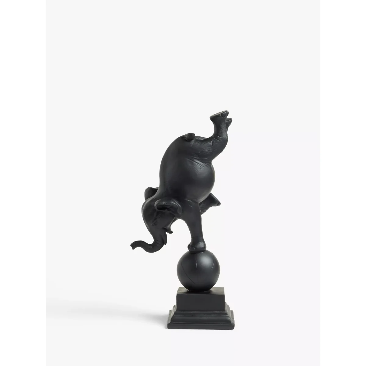 John Lewis & Partners Circus Ellie the Elephant Sculpture, H38.3cm, Black – image 2