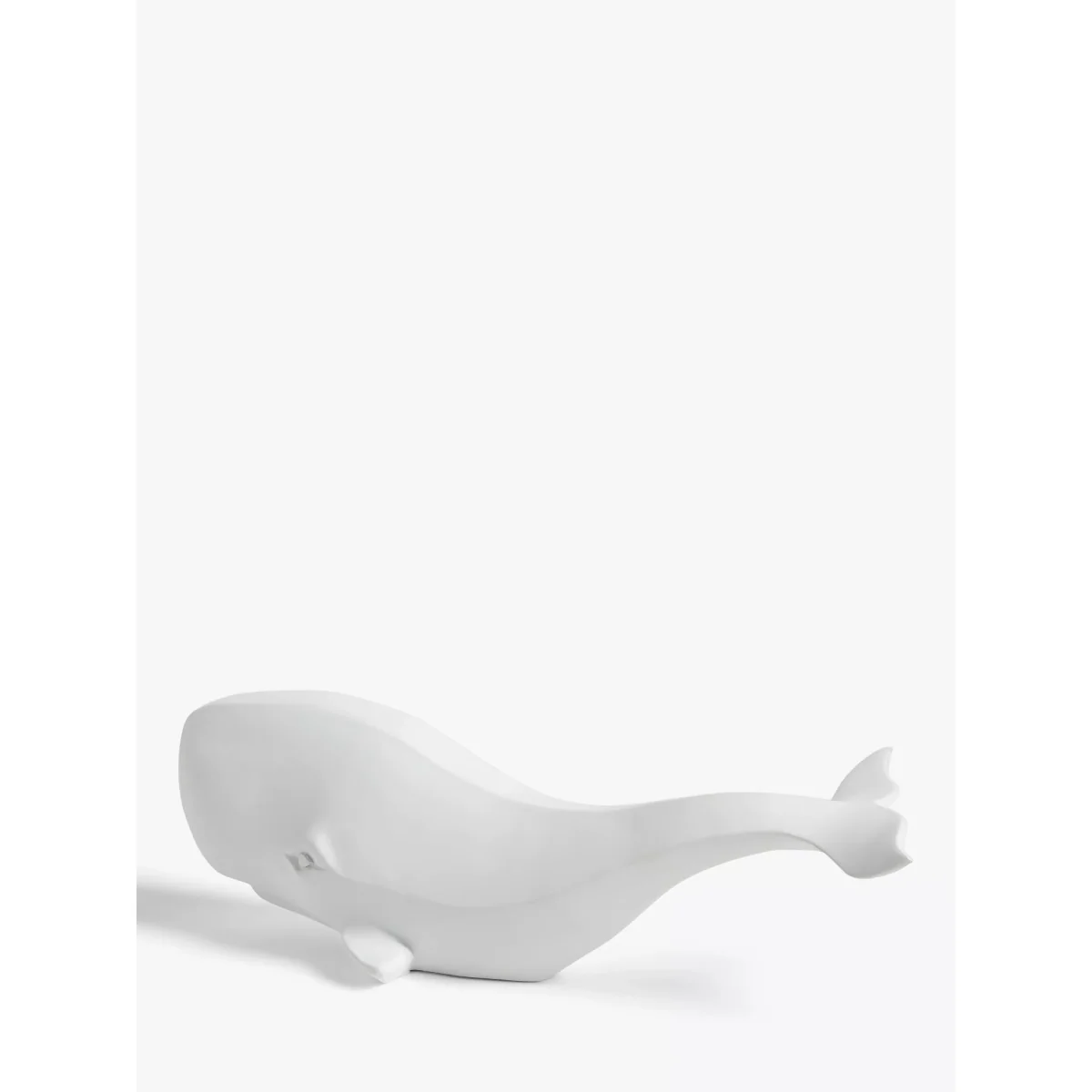 John Lewis & Partners Big Whale Sculpture, H12.5cm, White – image 2