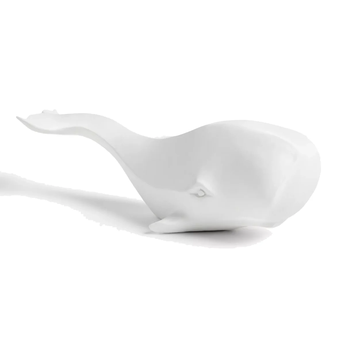 John Lewis & Partners Big Whale Sculpture, H12.5cm, White – image 1