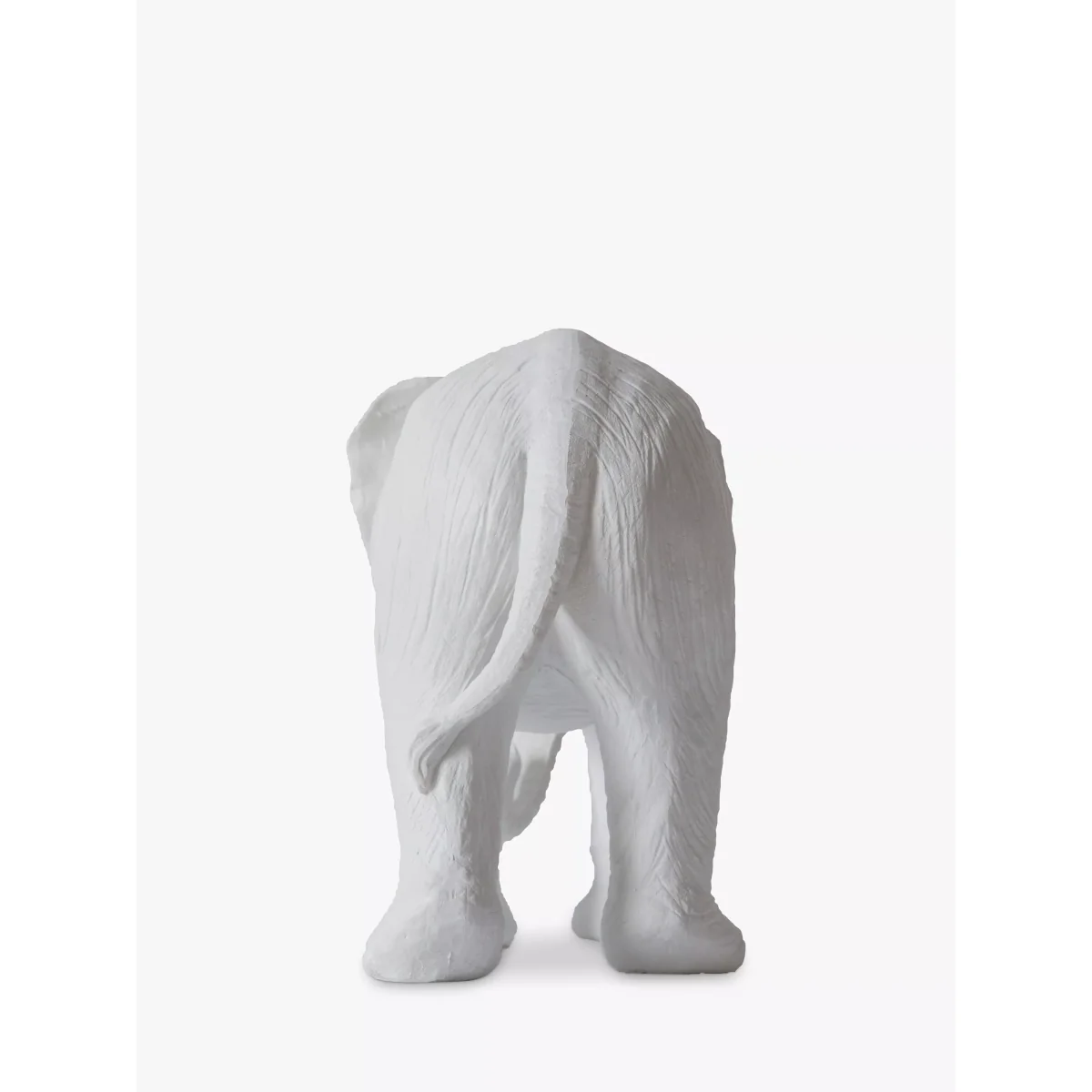 John Lewis & Partners Elephant Garden Sculpture, White, H18cm – image 4
