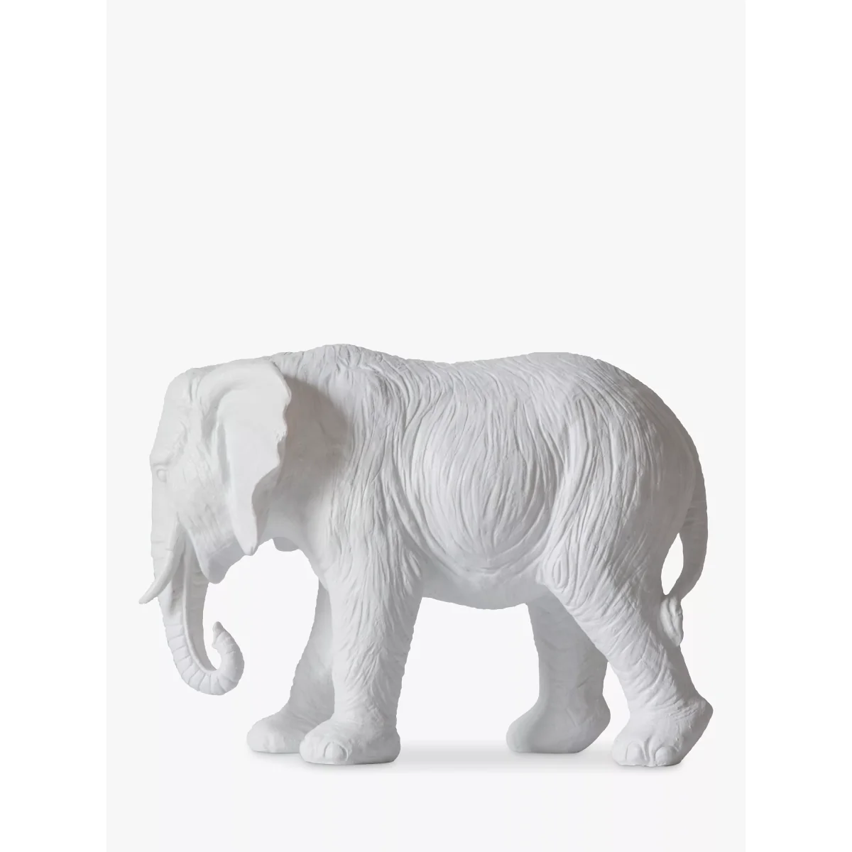 John Lewis & Partners Elephant Garden Sculpture, White, H18cm – image 5