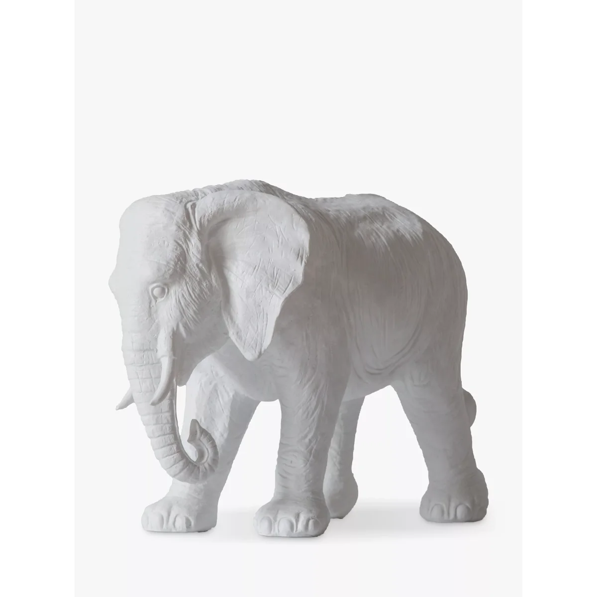 John Lewis & Partners Elephant Garden Sculpture, White, H18cm – image 6