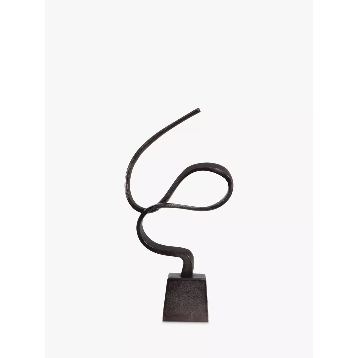 Libra Abstract Metal Wellness Sculpture, H51cm, Bronze – image 3