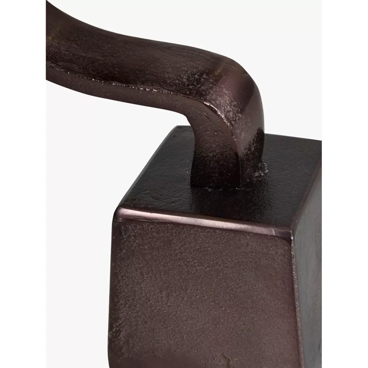 Libra Abstract Metal Wellness Sculpture, H51cm, Bronze – image 5
