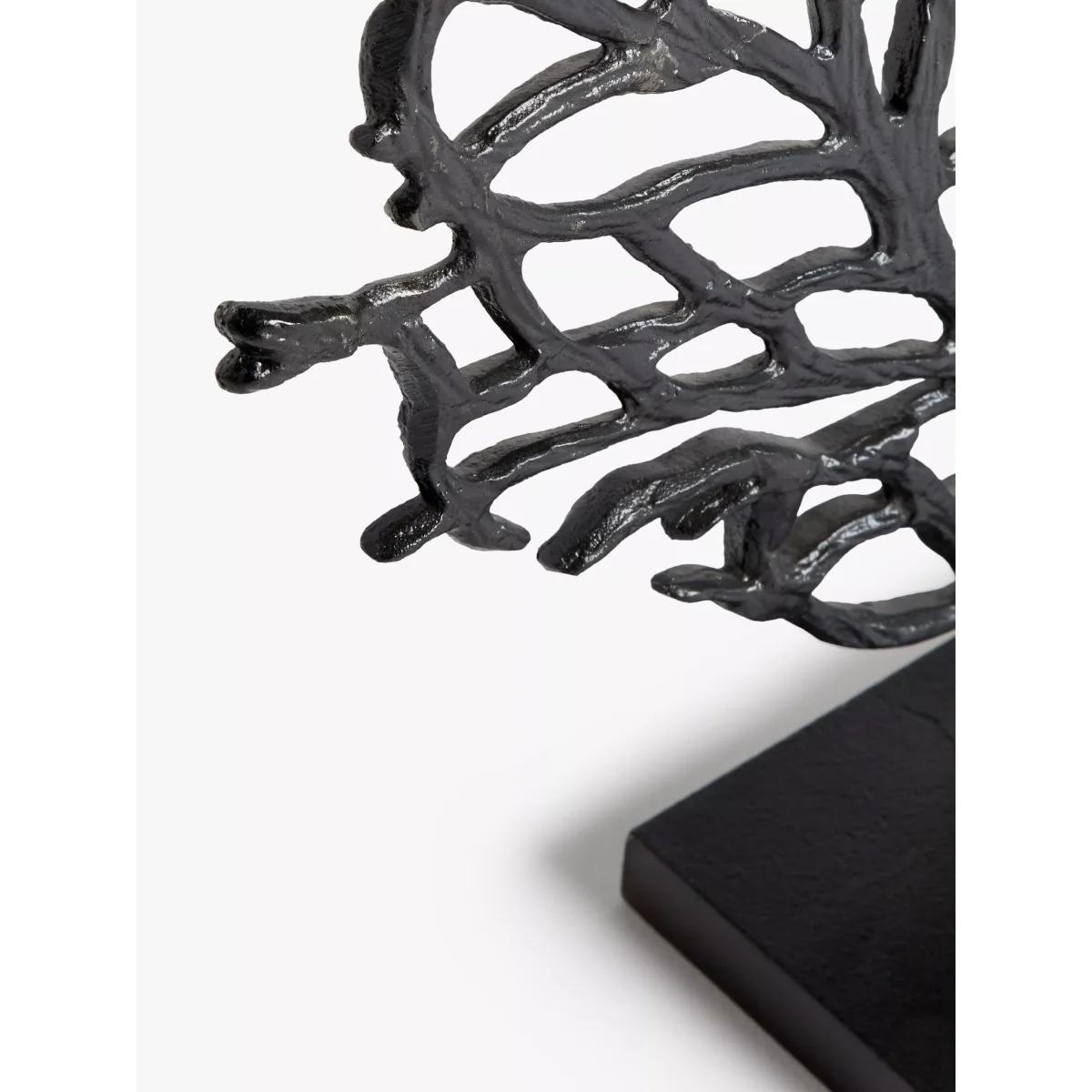 John Lewis & Partners Large Coral Sculpture, H68cm, Black – image 3