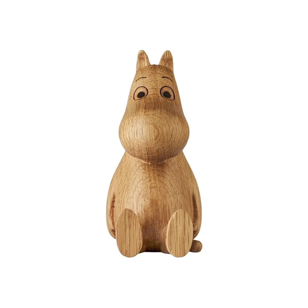 Dsignhouse x Moomin Moomin Wooden Decoration Moomin 10 cm OAK (FSC)