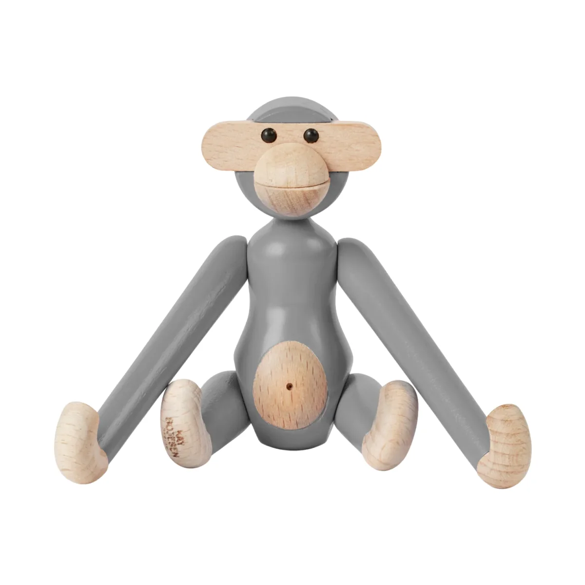 Kay Bojesen Denmark Kay Bojesen monkey mini Grey – image 1