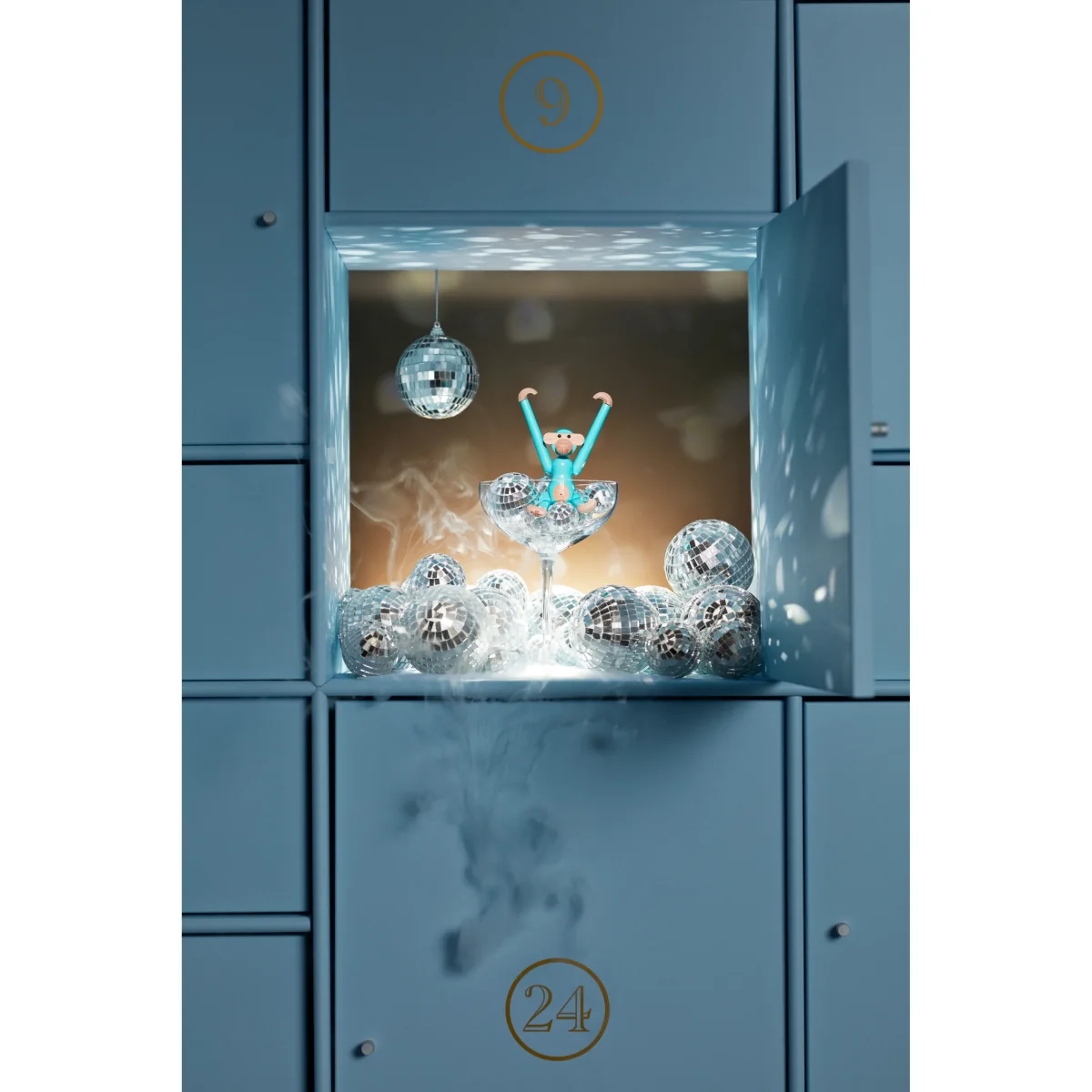 Kay Bojesen Denmark Kay Bojesen monkey mini Turquoise – image 6