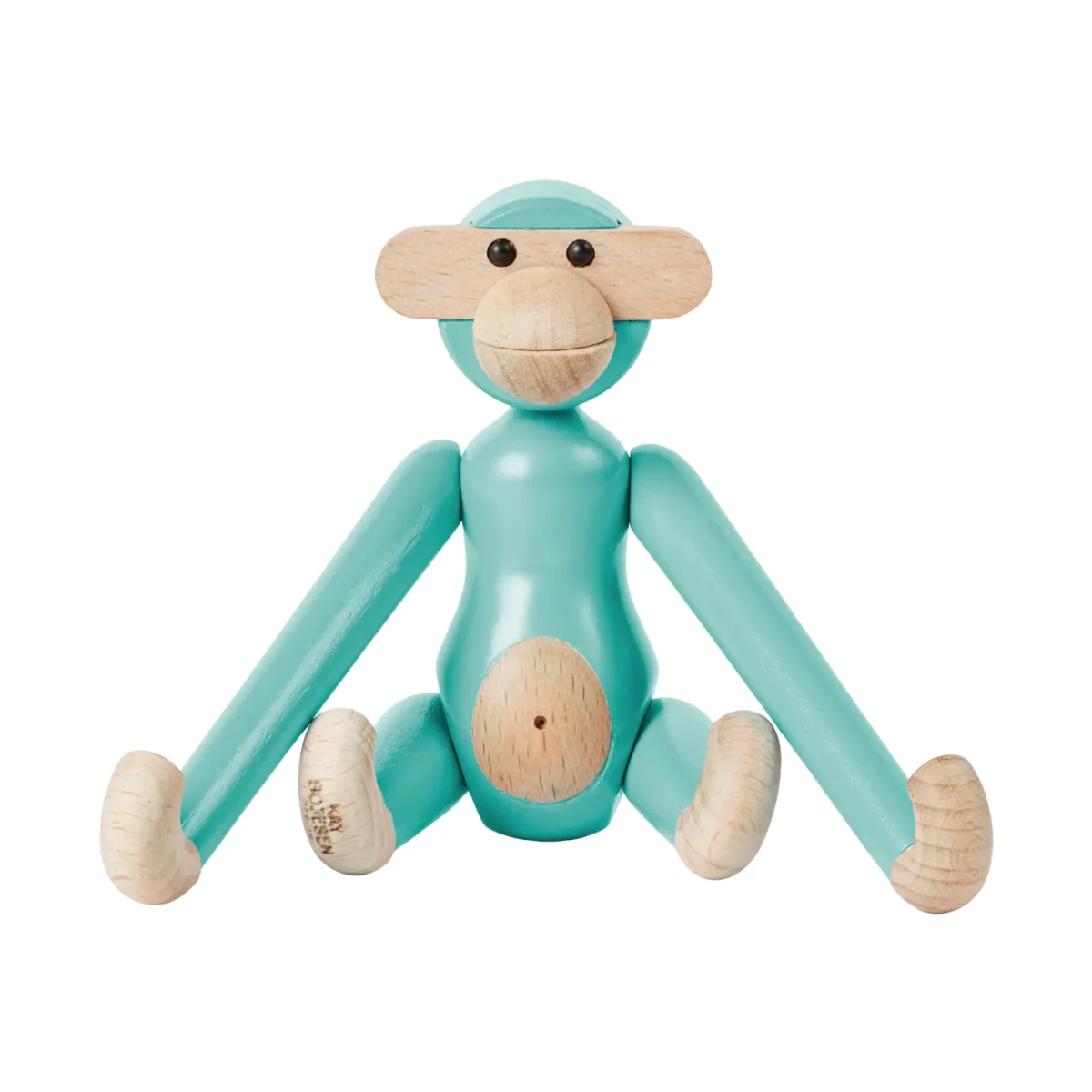 Kay Bojesen Denmark Kay Bojesen monkey mini Turquoise – image 1