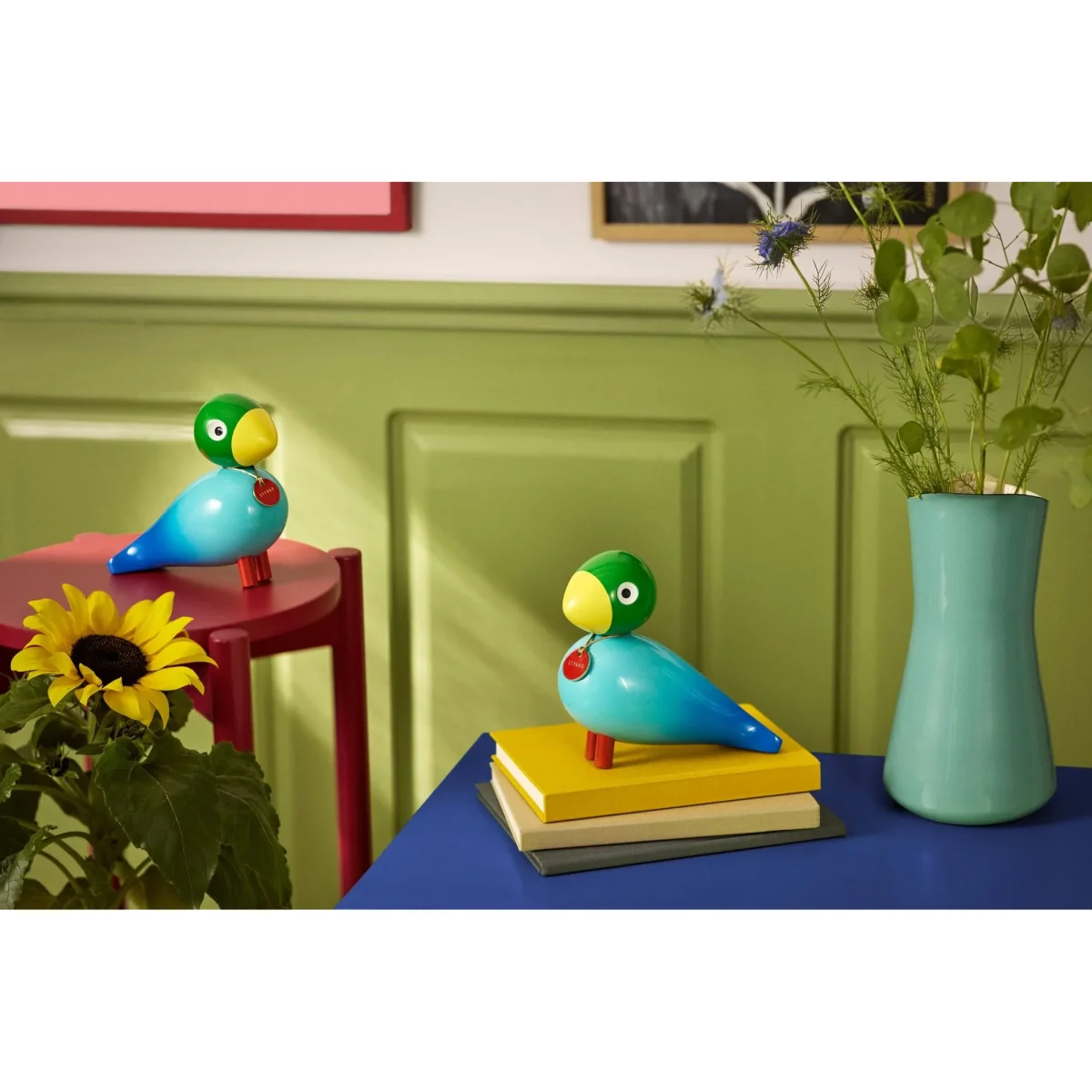 Kay Bojesen Denmark Story bird Blue – image 3
