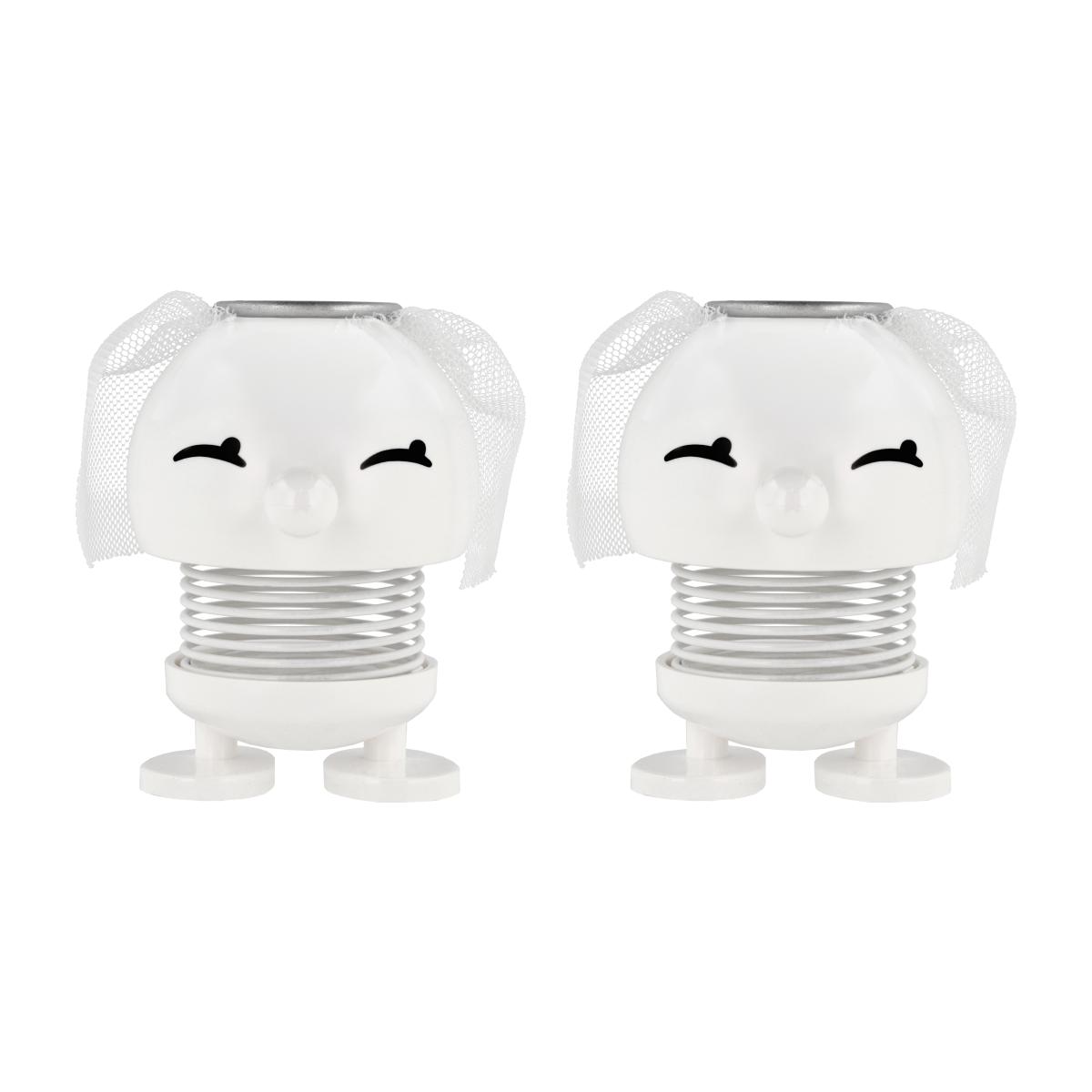 Hoptimist Hoptimist Bride & Bride figure 2 pieces White – image 1