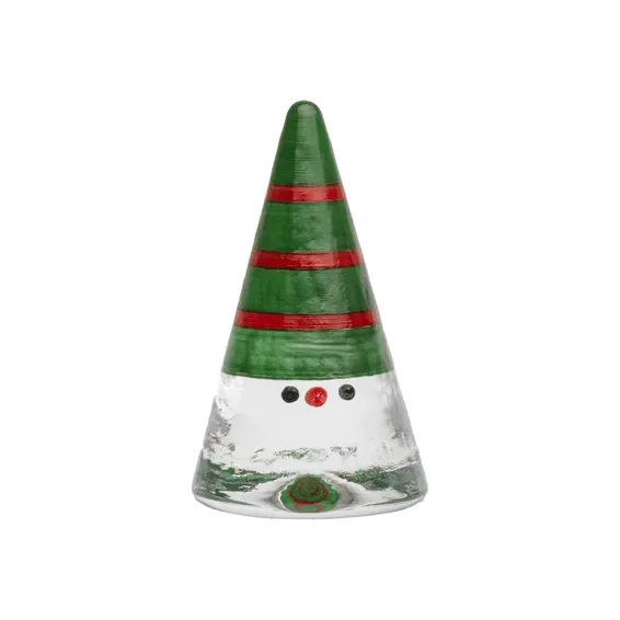 Kosta Boda Noel gnome Green 11.5 cm – image 1