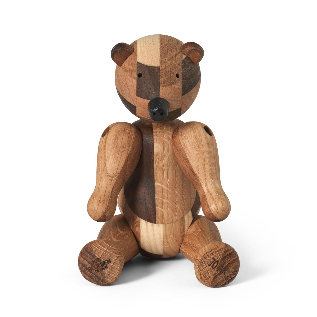 Kay Bojesen Denmark Kay Bojesen wooden bear anniversary edition mixed wood Little – image 2