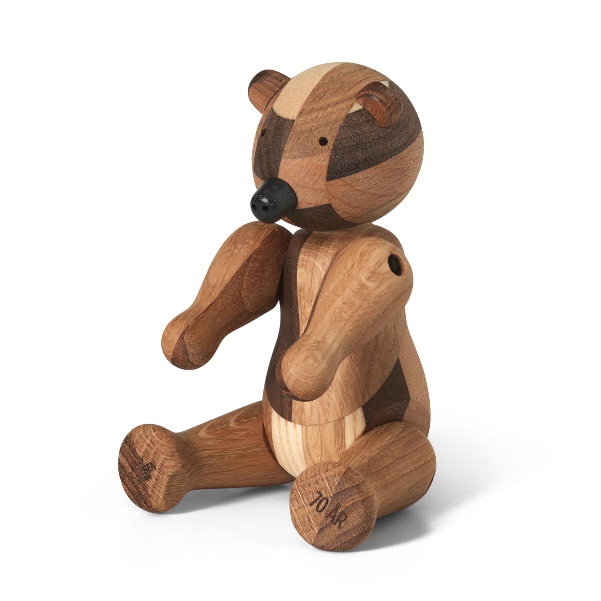 Kay Bojesen Denmark Kay Bojesen wooden bear anniversary edition mixed wood Little – image 3