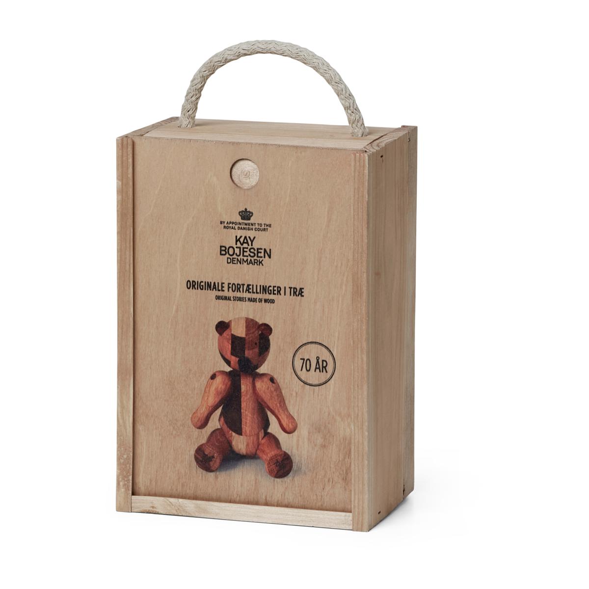 Kay Bojesen Denmark Kay Bojesen wooden bear anniversary edition mixed wood Little – image 6