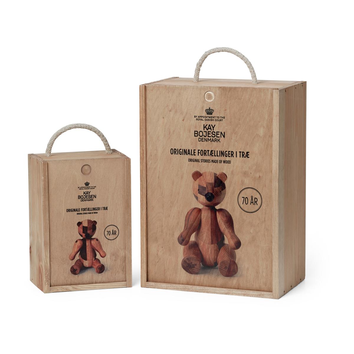 Kay Bojesen Denmark Kay Bojesen wooden bear anniversary edition mixed wood Little – image 7