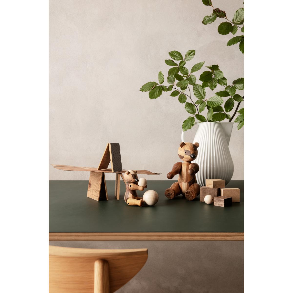Kay Bojesen Denmark Kay Bojesen wooden bear anniversary edition mixed wood Little – image 9