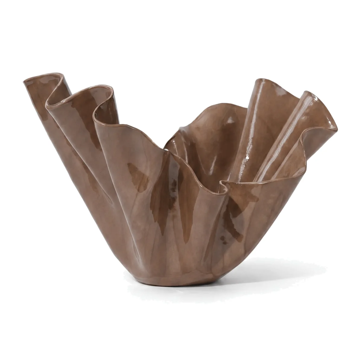 Tinted Amnell sculpture Brown 39x25 cm – image 1