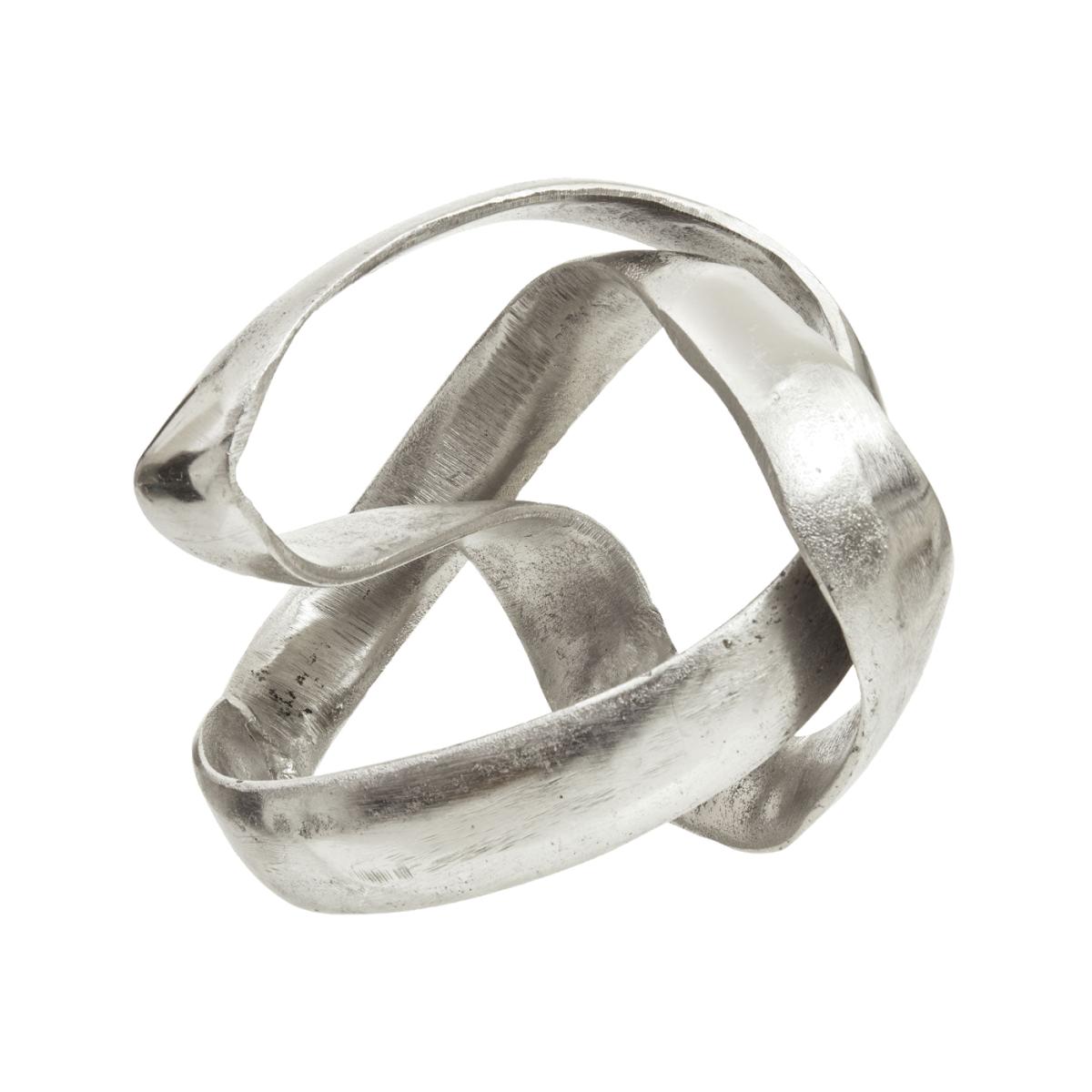 Olivia's Paton Knot Sculpture in Silver