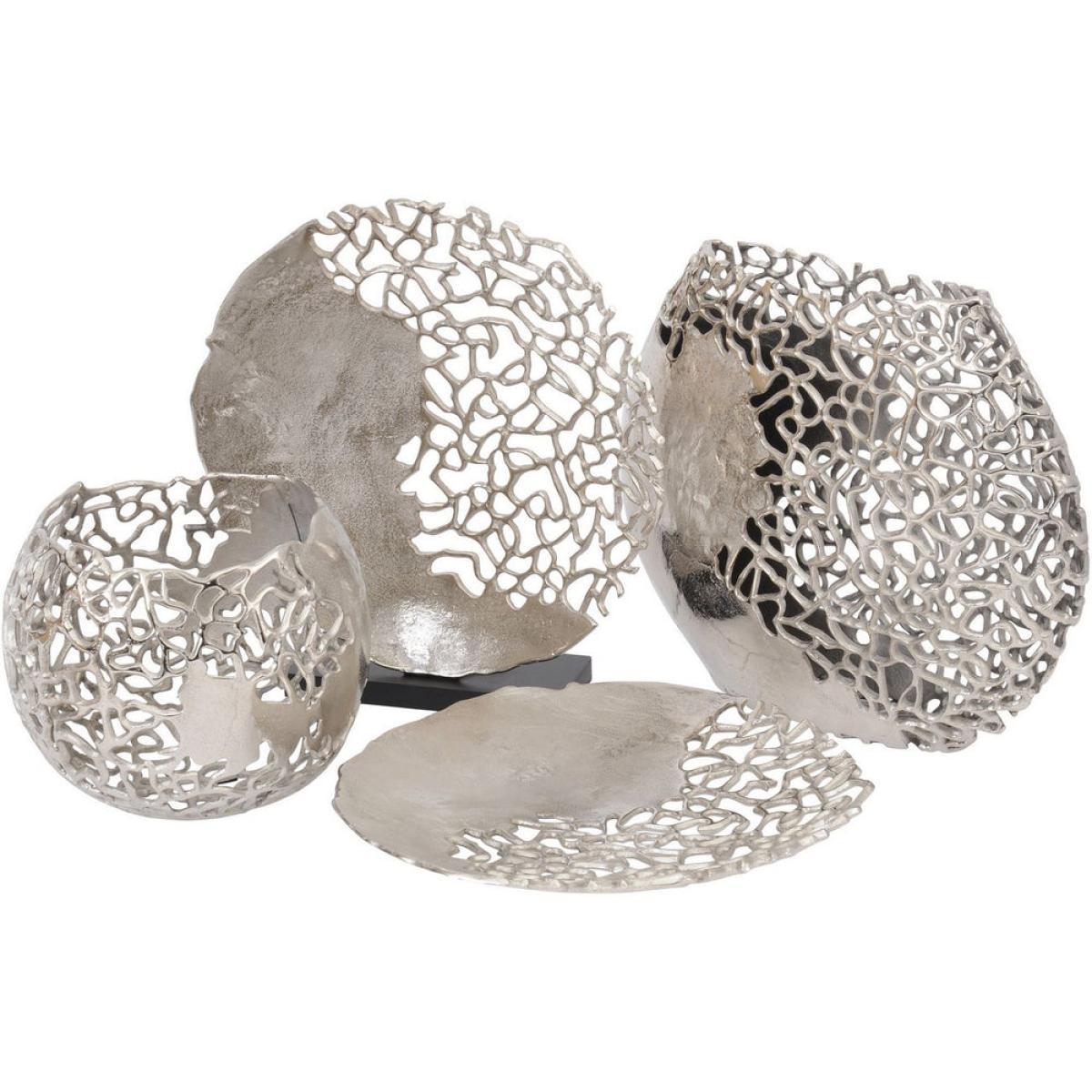 Libra Apo Coral Aluminium Sculpture – image 2