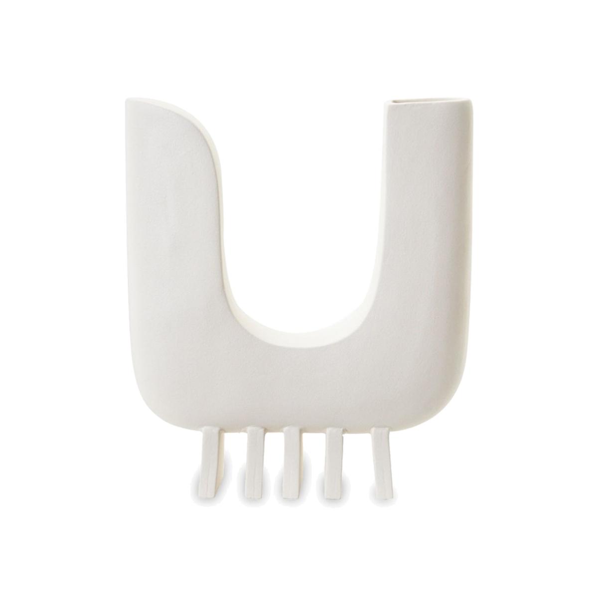 Liang and Eimil Jerico Ceramic Sculpture in White